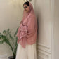 Ivory Lotus Embroidered Anarkali