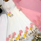 Ivory Lotus Embroidered Anarkali