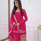 Rani Pink Polka Print Sharara