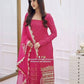 Rani Pink Polka Print Sharara