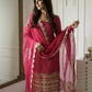 Rani Pink Polka Print Sharara