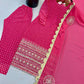 Rani Pink Polka Print Sharara