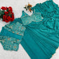 Ready to Wear Crepe Silk Saree with Embroidered Jacket and Blouse