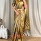 Zari Jacquard Tissue Silk Saree