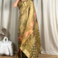 Zari Jacquard Tissue Silk Saree