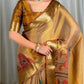 Zari Jacquard Tissue Silk Saree