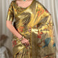 Zari Jacquard Tissue Silk Saree