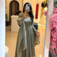 Sage Sequin Embroidered Anarkali