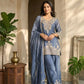 Beautiful Rangoli Crush Zari Embroidery Kurta 3 piece set