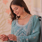 Sequin Bead Umbrella Anarkali Gown