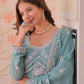 Sequin Bead Umbrella Anarkali Gown