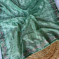 Sequin Scroll Embroidered Saree
