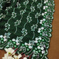 Sequin Green Embroidered Saree