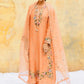 Designer Faux Georgette Embroidered Palazzo Set