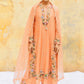Designer Faux Georgette Embroidered Palazzo Set