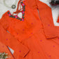 Yellow Floral Dot Anarkali