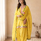 Ivory Embroidered Farshi Suit
