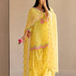 Ivory Embroidered Farshi Suit