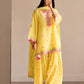 Ivory Embroidered Farshi Suit