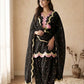 Ivory Embroidered Farshi Suit