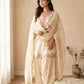 Ivory Embroidered Farshi Suit