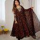Mirror Sequin Embroidered Anarkali