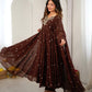 Mirror Sequin Embroidered Anarkali