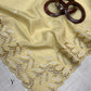 Leaf Cutwork Border Saree