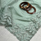 Leaf Cutwork Border Saree