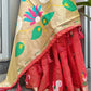 Zari Duck Motif Saree