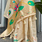 Zari Duck Motif Saree