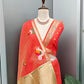 Zari Duck Motif Saree