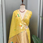 Zari Duck Motif Saree