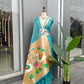 Zari Duck Motif Saree