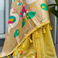 Zari Duck Motif Saree