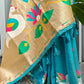 Zari Duck Motif Saree