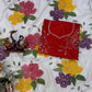Ivory Floral Beaded Saree