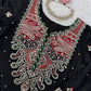 Black Paisley Embroidered Kaftan