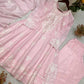 Blush Sequin Embroidered Suit Set