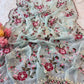 Floral Sequin Border Saree