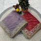 Embroidered Twill Net Saree