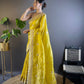 Sequin Malti Embroidery Saree