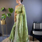 Sequin Malti Embroidery Saree