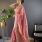 Sequin Malti Embroidery Saree