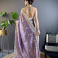 Sequin Malti Embroidery Saree