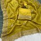 Sequin Malti Embroidery Saree