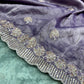 Sequin Malti Embroidery Saree
