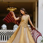 Pure Banarasi Viscose Lehenga Set with Mirror Work for Wedding and Festive Wear