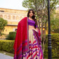 Tasar Silk Tie-Dye Printed Lehenga Choli Set with Dupatta – Festive Wear