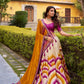Tasar Silk Tie-Dye Printed Lehenga Choli Set with Dupatta – Festive Wear